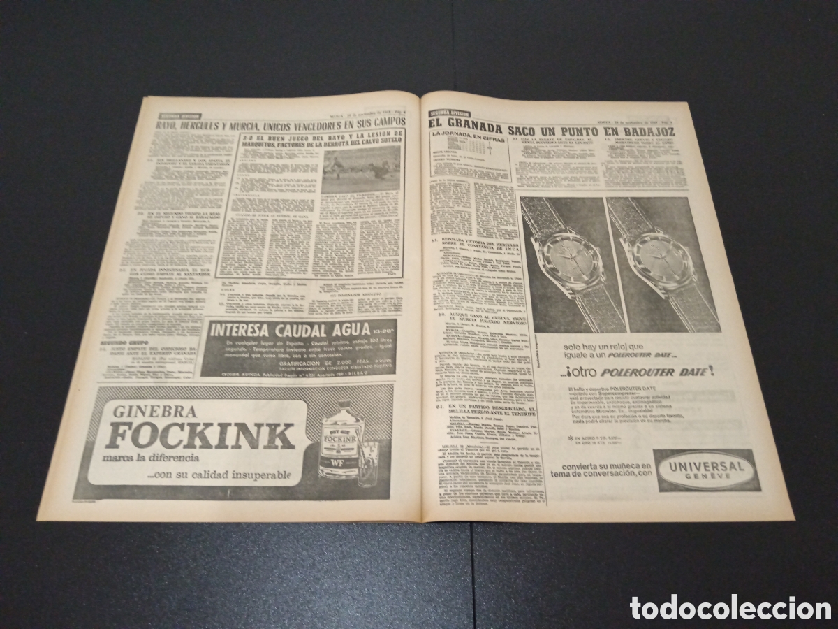 Coleccionismo deportivo: MARCA 29/11/1965 - Foto 5