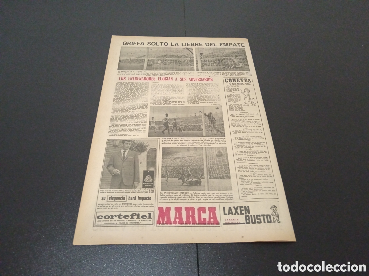 Coleccionismo deportivo: MARCA 06/12/1965 - Foto 7