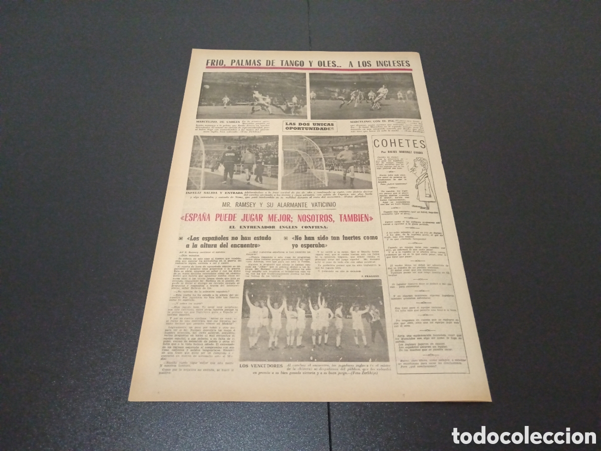 Coleccionismo deportivo: MARCA 09/12/1965 - Foto 6