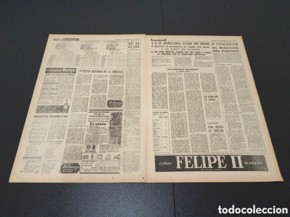 Coleccionismo deportivo: MARCA 20/12/1965 - Foto 2