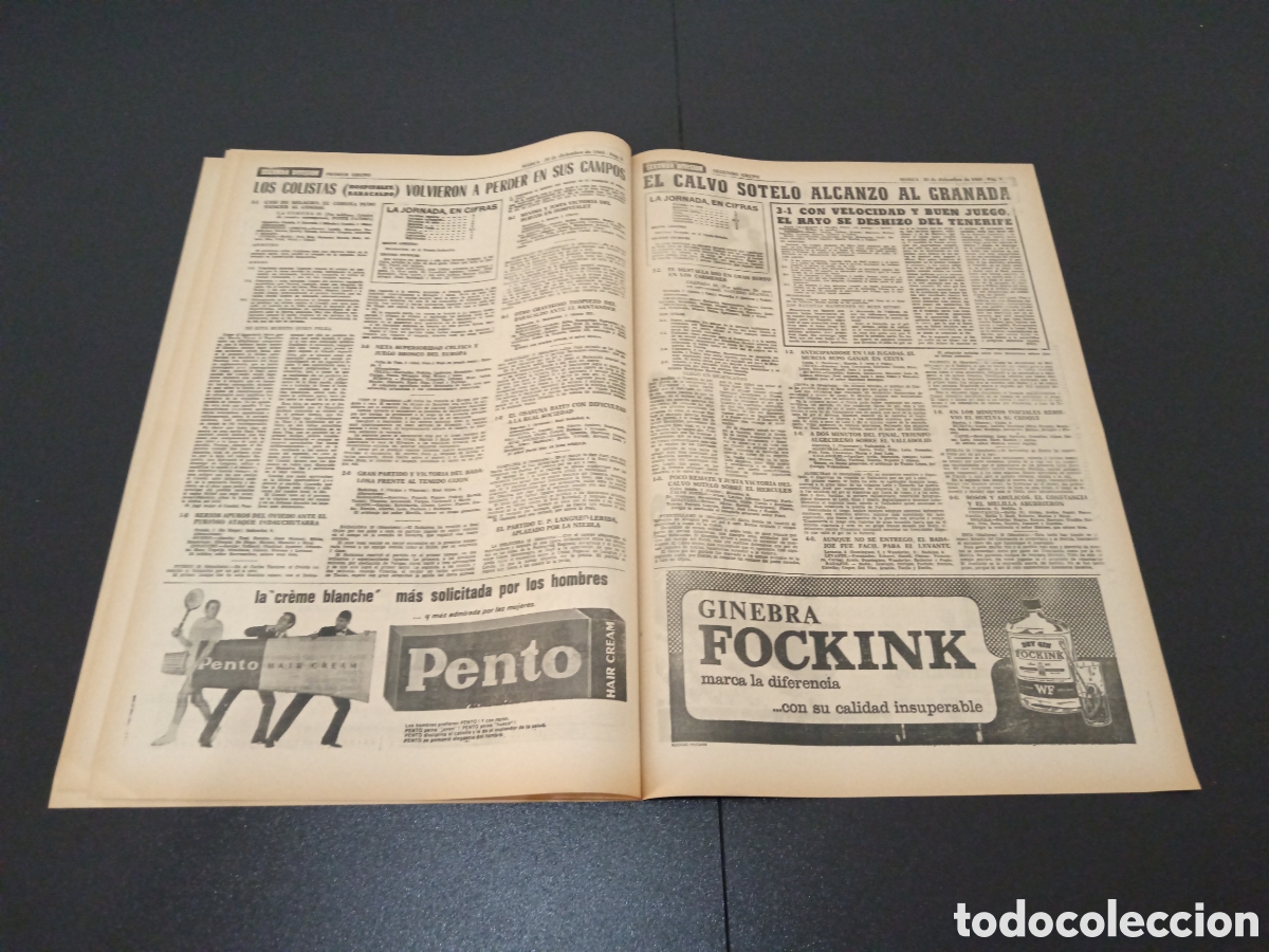 Coleccionismo deportivo: MARCA 20/12/1965 - Foto 5