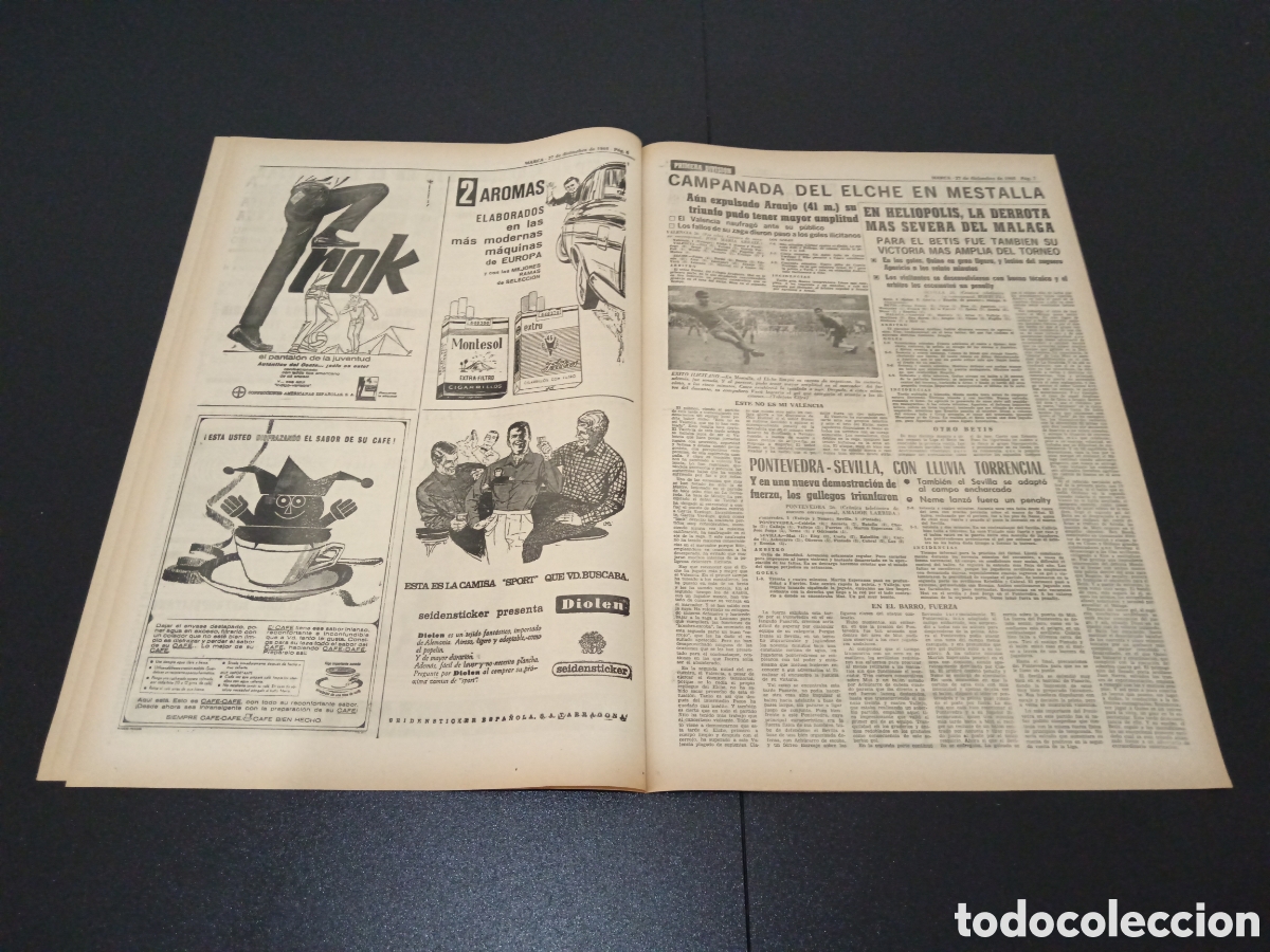 Coleccionismo deportivo: MARCA 27/12/1965 - Foto 4