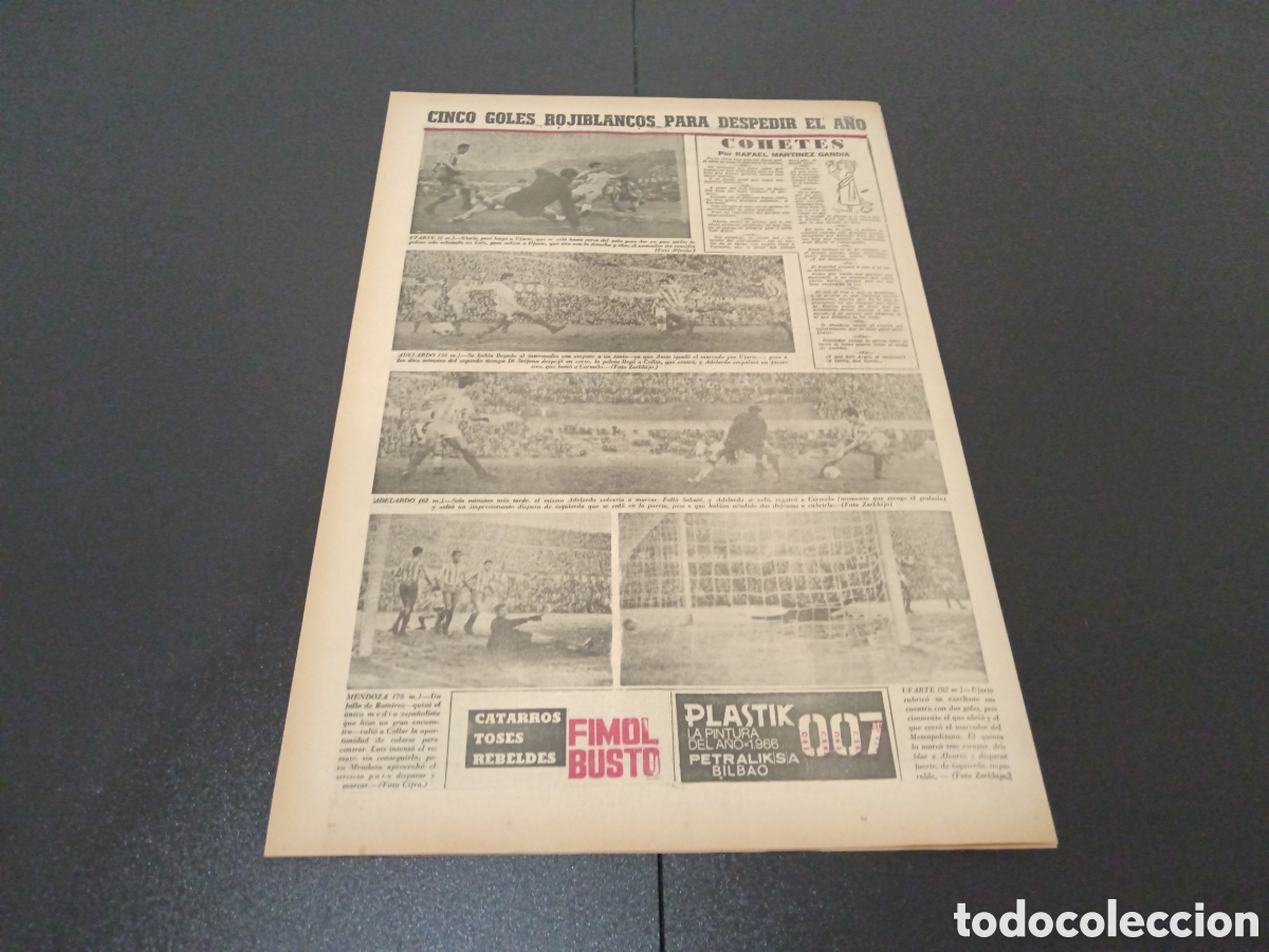 Coleccionismo deportivo: MARCA 27/12/1965 - Foto 7