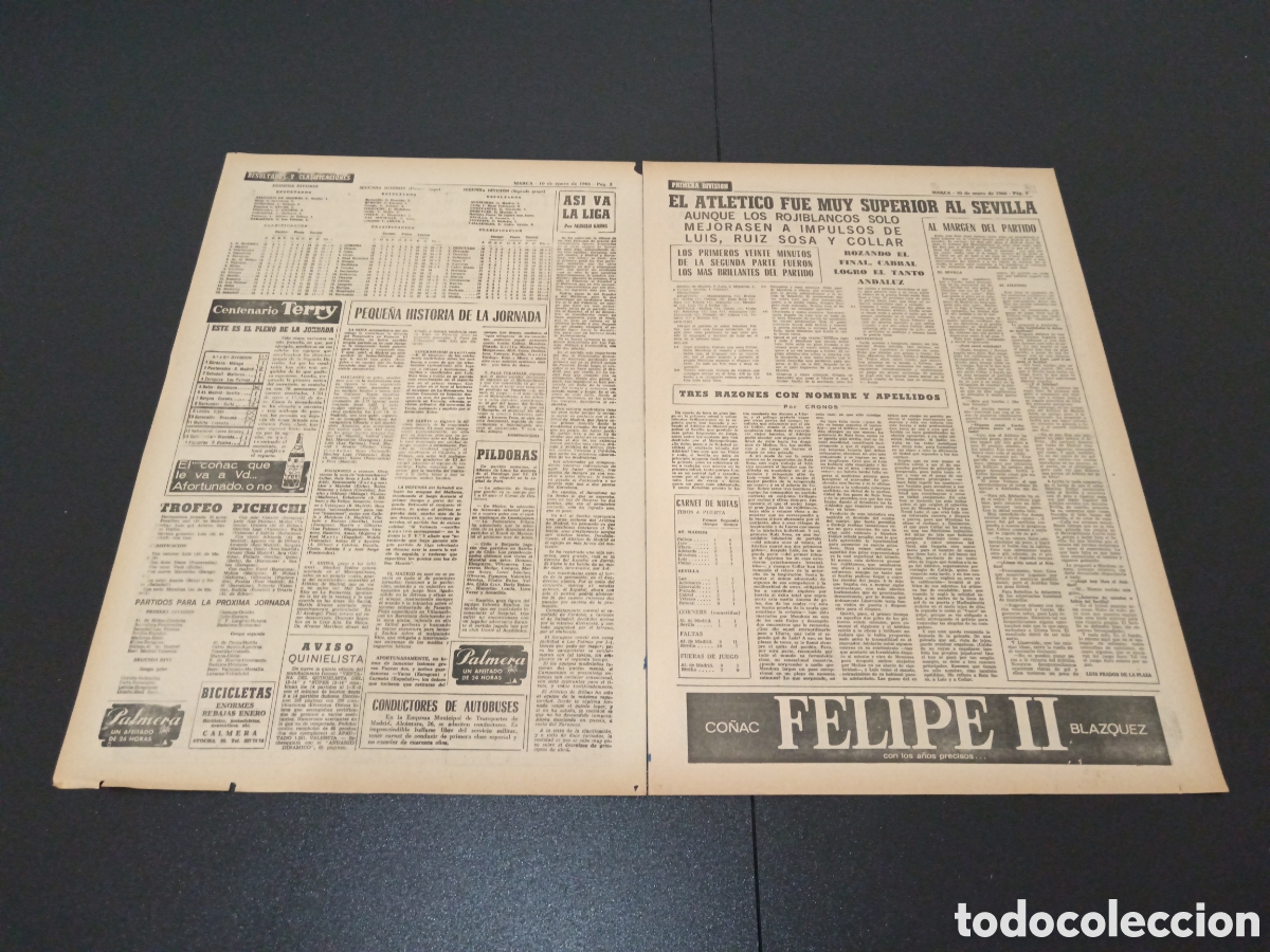 Coleccionismo deportivo: MARCA 10/01/1966 - Foto 2