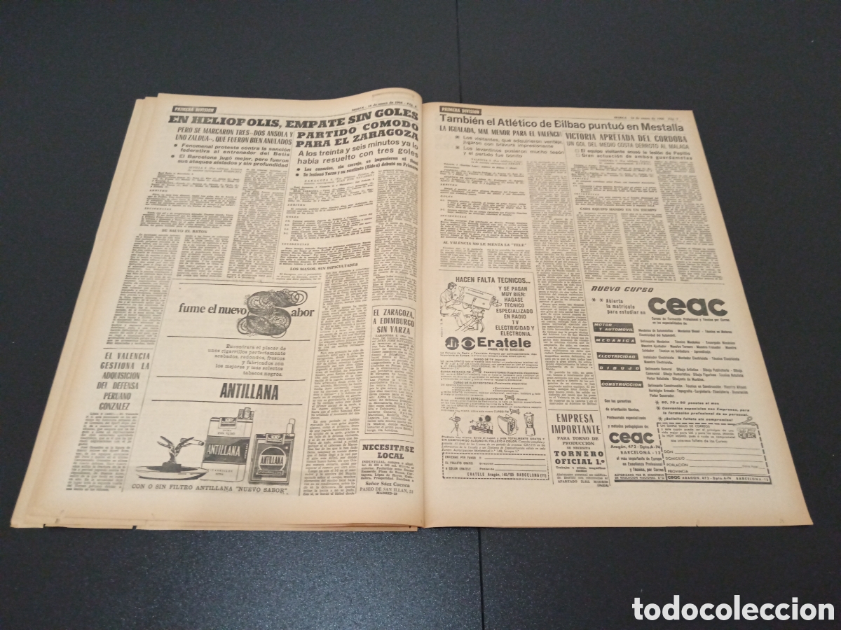 Coleccionismo deportivo: MARCA 10/01/1966 - Foto 4