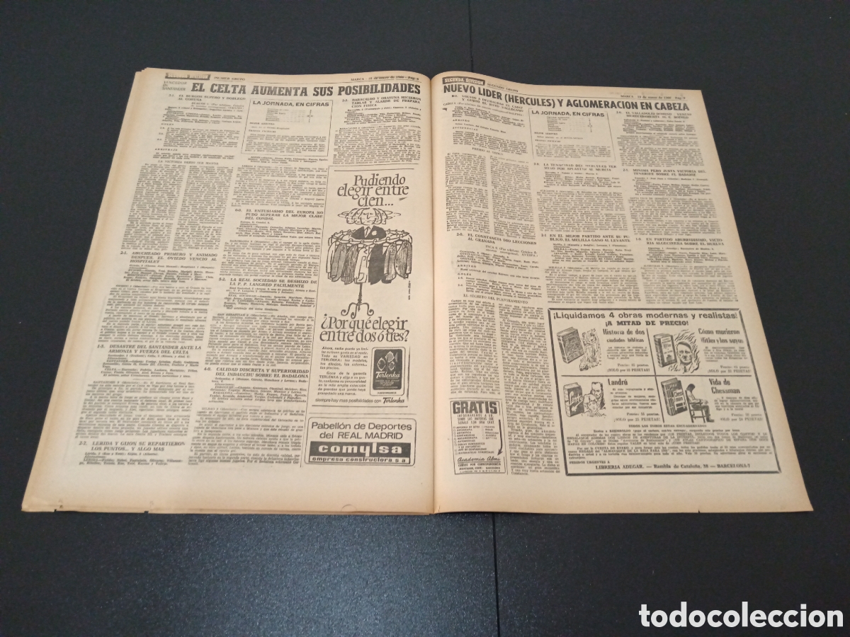Coleccionismo deportivo: MARCA 10/01/1966 - Foto 5