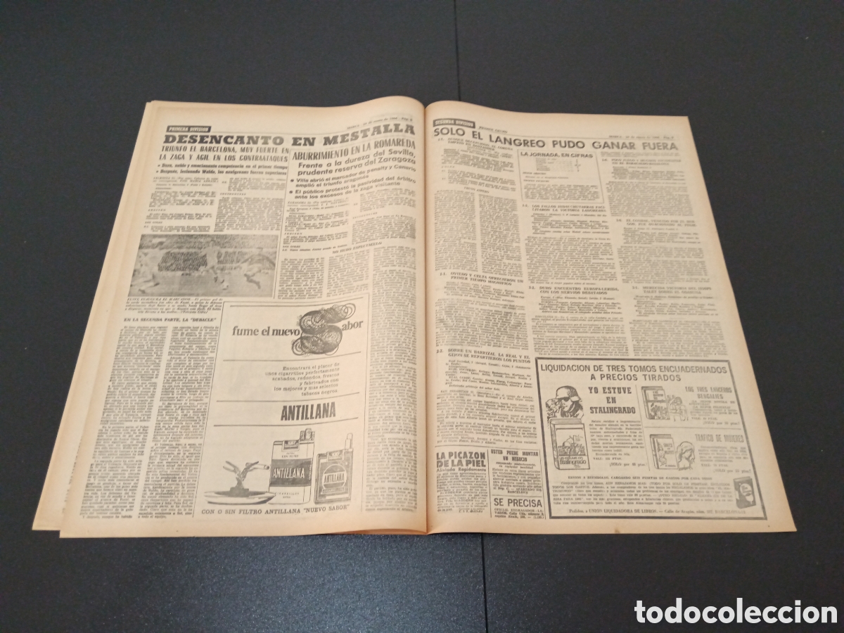 Coleccionismo deportivo: MARCA 24/01/1966 - Foto 5