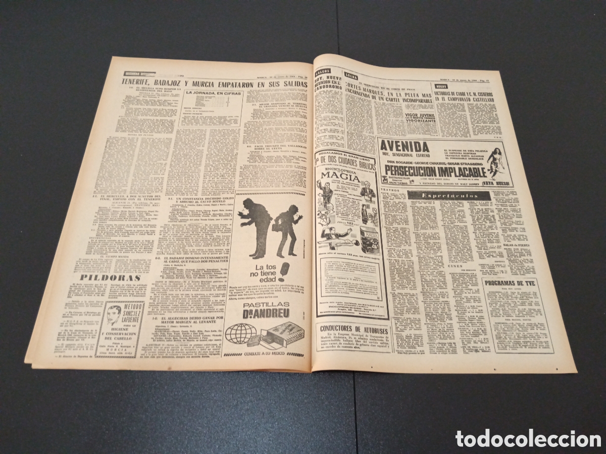 Coleccionismo deportivo: MARCA 24/01/1966 - Foto 6