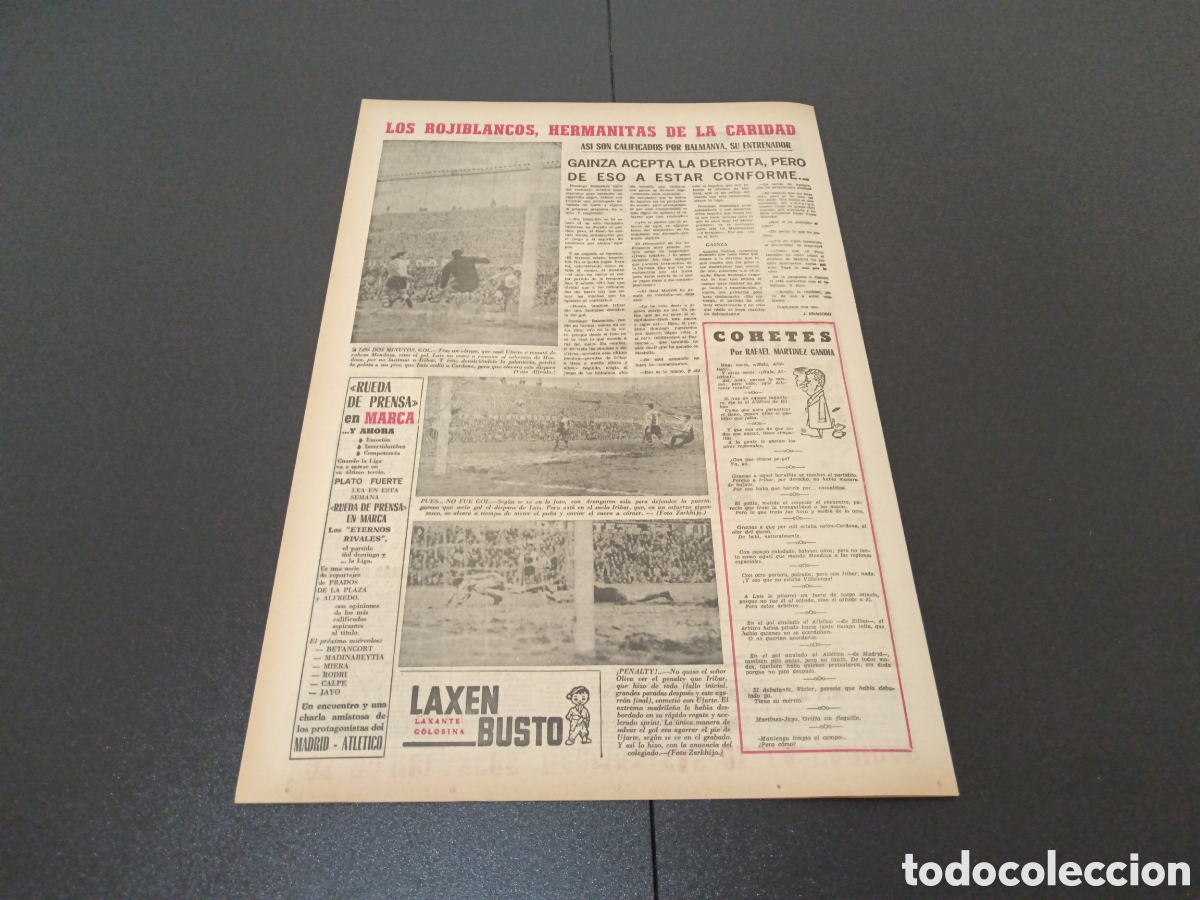 Coleccionismo deportivo: MARCA 24/01/1966 - Foto 7