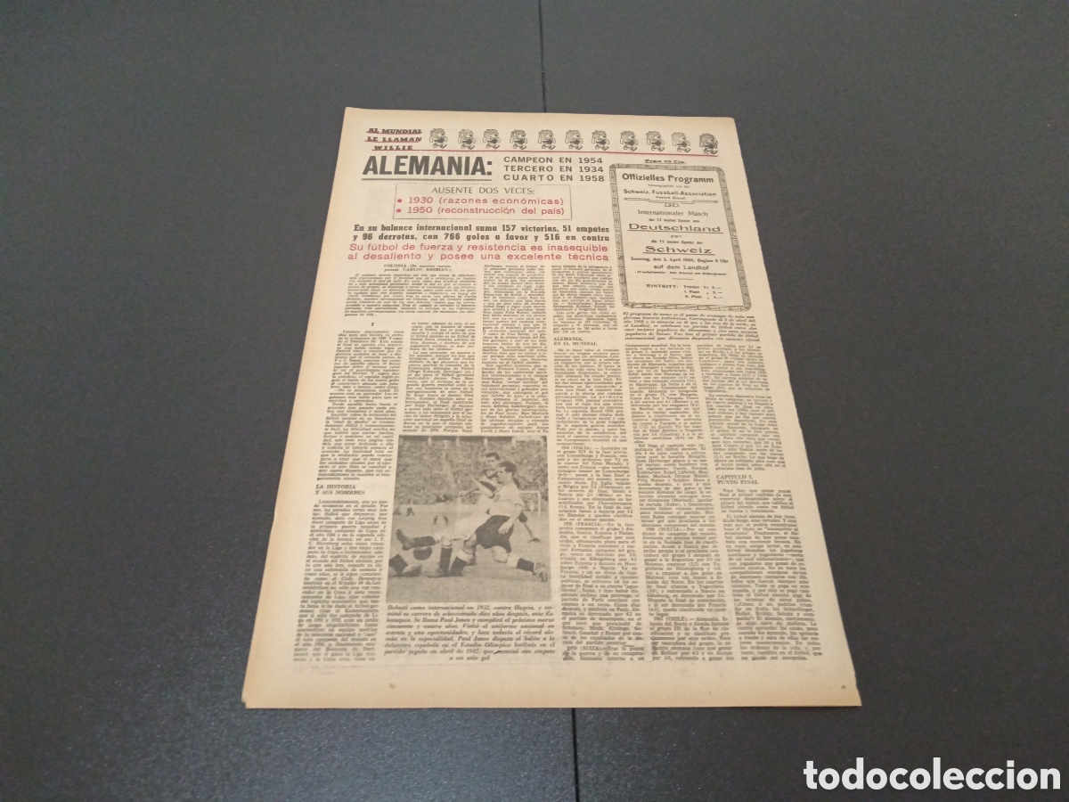 Coleccionismo deportivo: MARCA 27/01/1966 - Foto 5