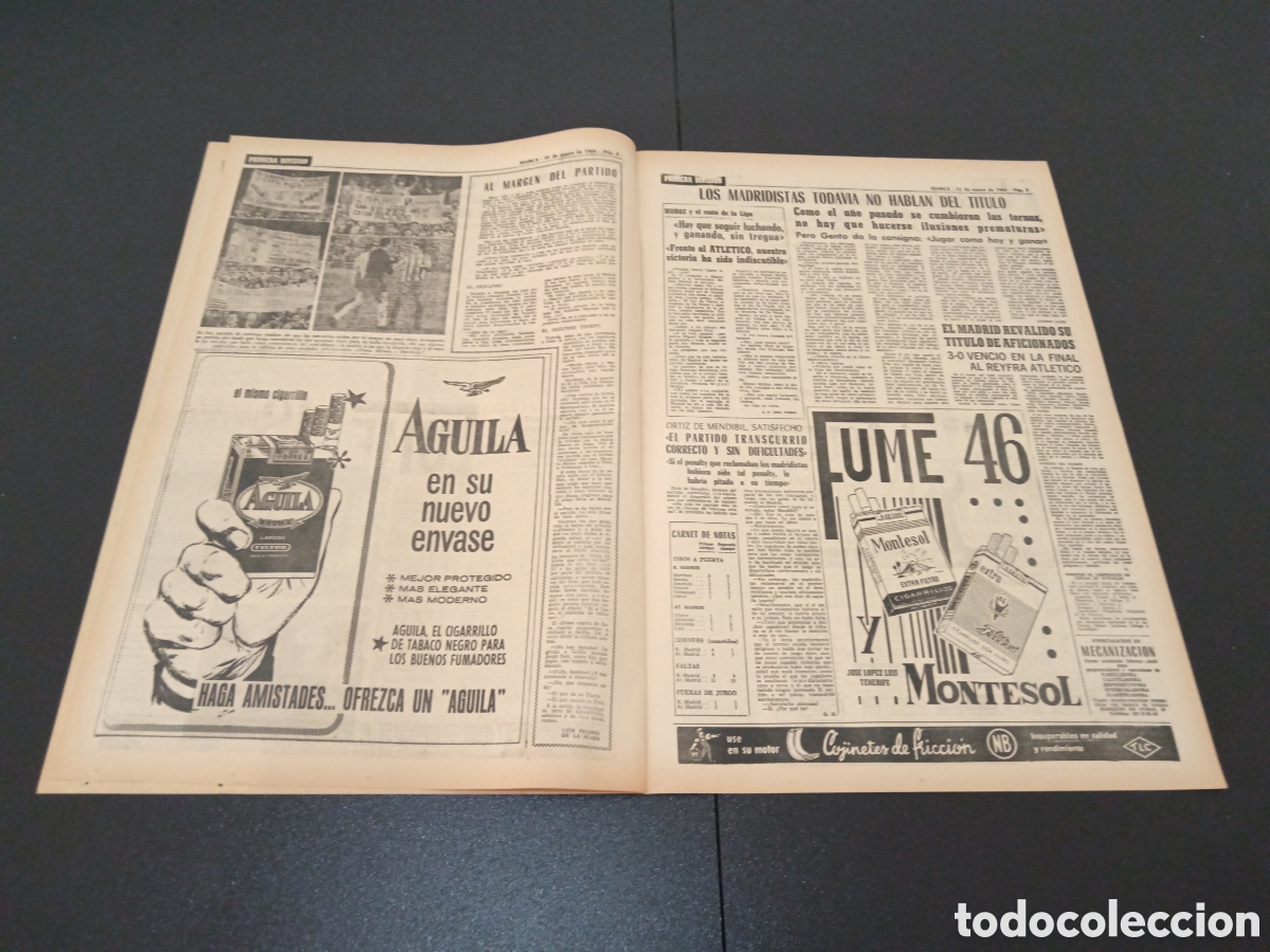 Coleccionismo deportivo: MARCA 31/01/1966 - Foto 3