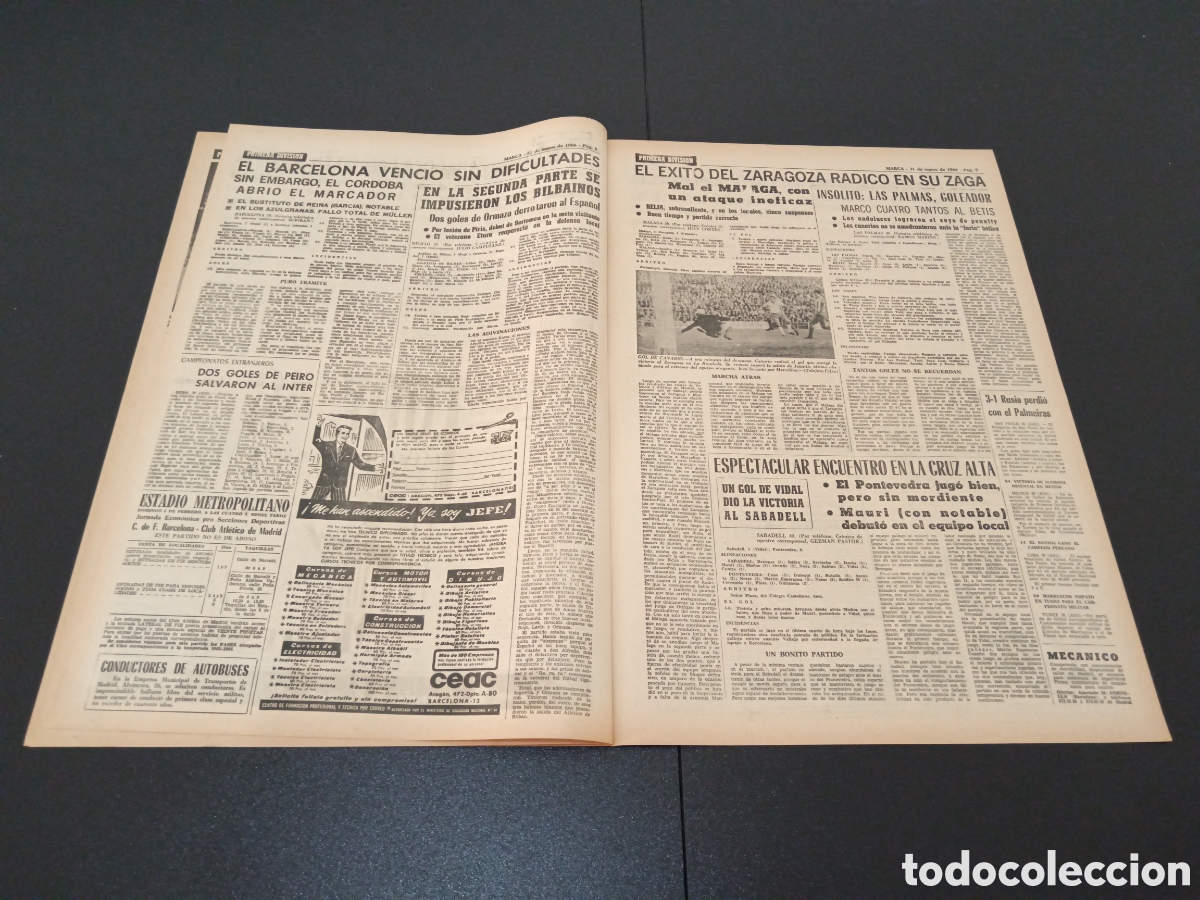 Coleccionismo deportivo: MARCA 31/01/1966 - Foto 4