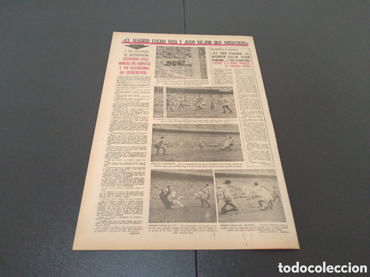 Coleccionismo deportivo: MARCA 31/01/1966 - Foto 7