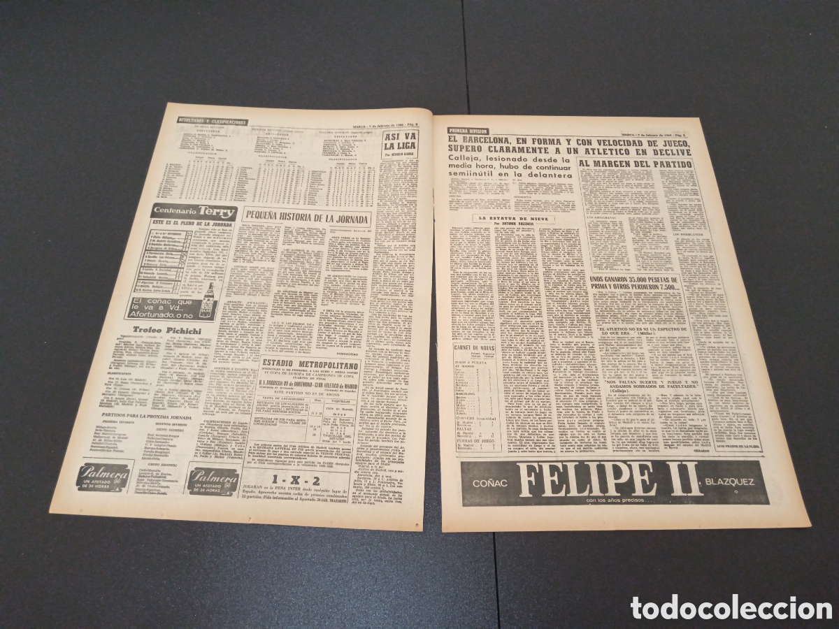 Coleccionismo deportivo: MARCA 07/02/1966 - Foto 2