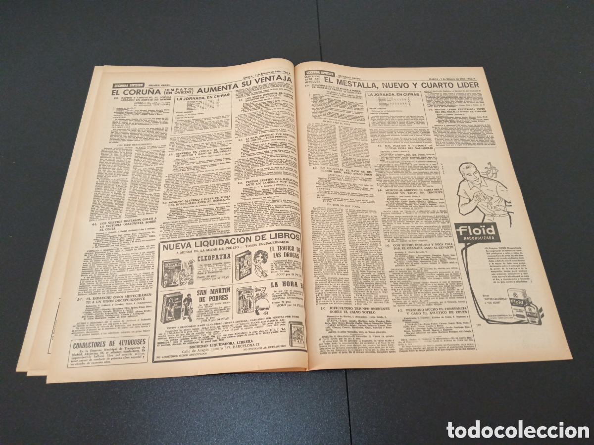 Coleccionismo deportivo: MARCA 07/02/1966 - Foto 5