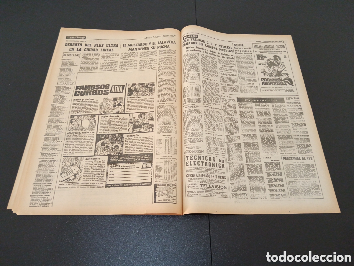 Coleccionismo deportivo: MARCA 07/02/1966 - Foto 6