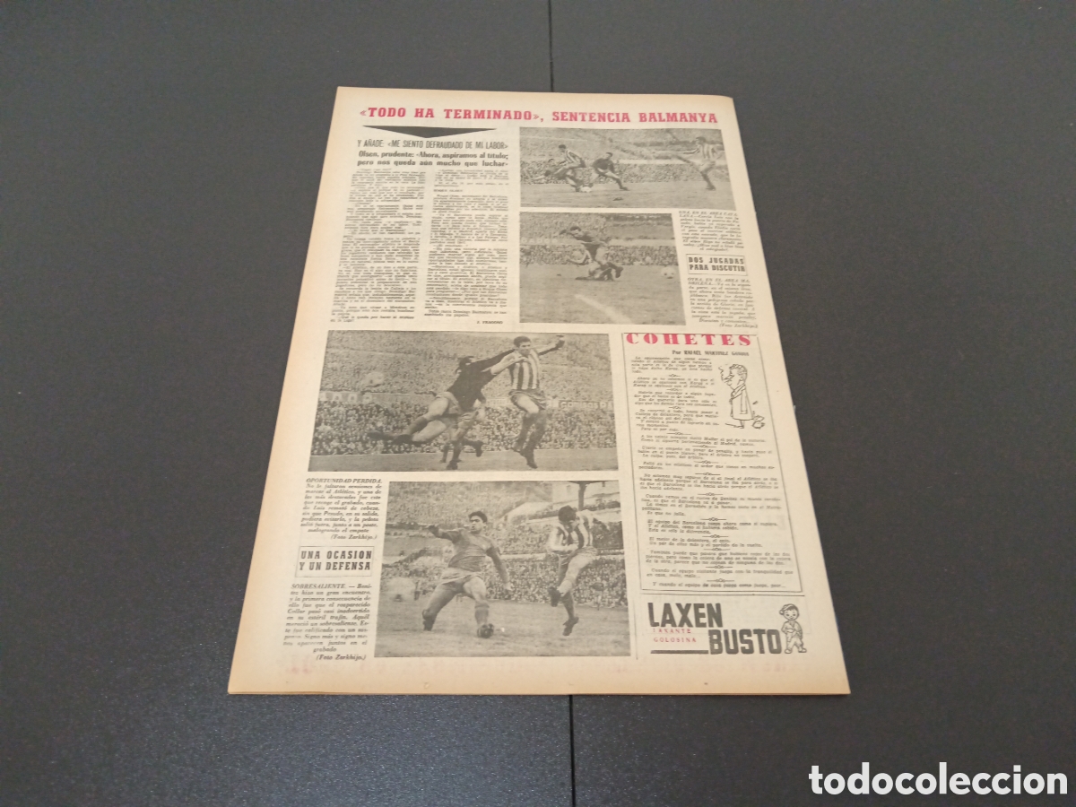 Coleccionismo deportivo: MARCA 07/02/1966 - Foto 7