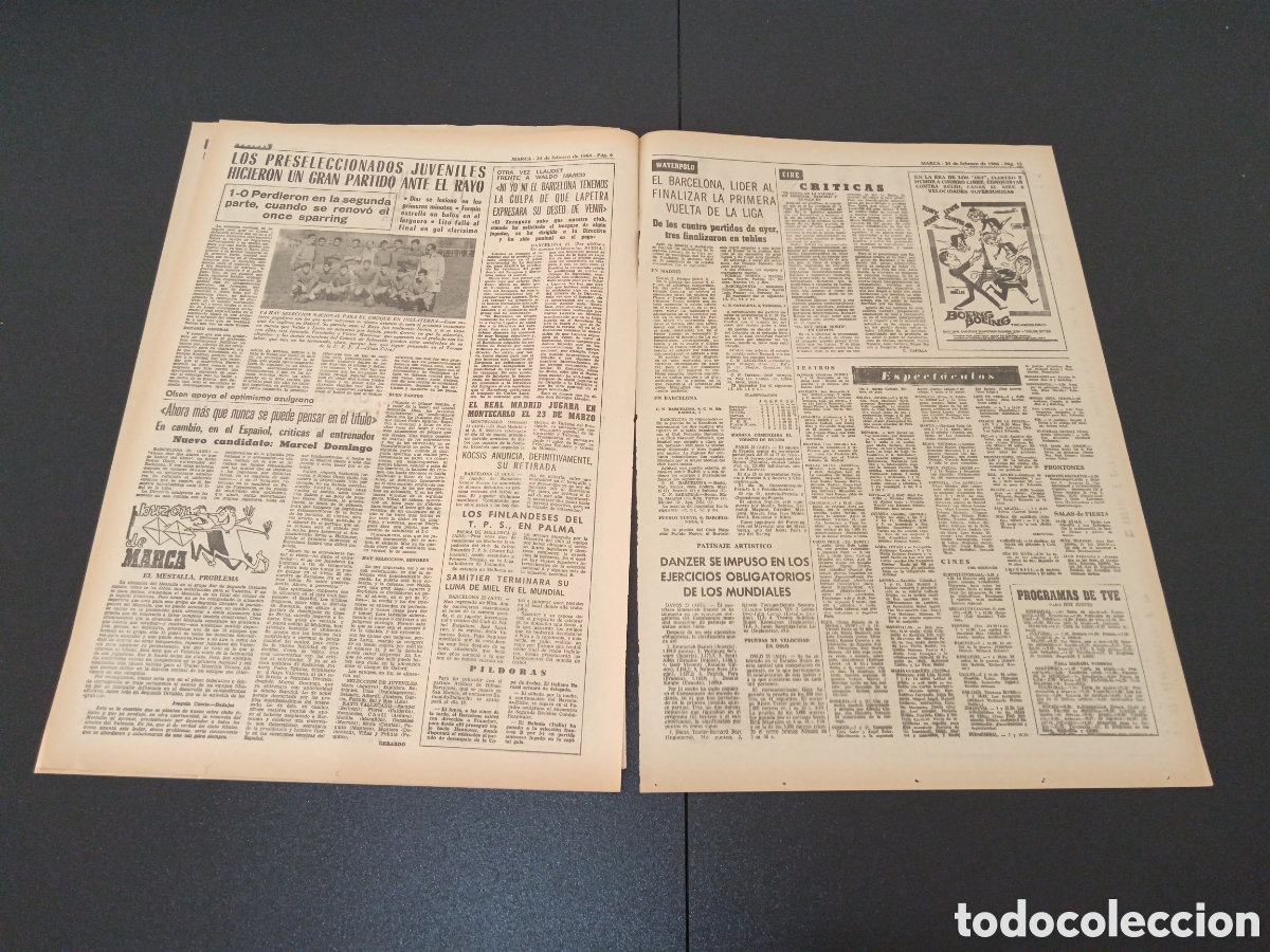 Coleccionismo deportivo: MARCA 24/02/1966 - Foto 4