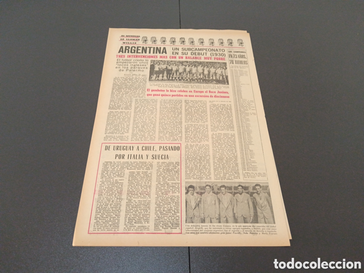 Coleccionismo deportivo: MARCA 24/02/1966 - Foto 5