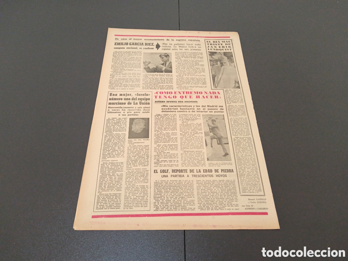 Coleccionismo deportivo: MARCA 13/01/1966 - Foto 4