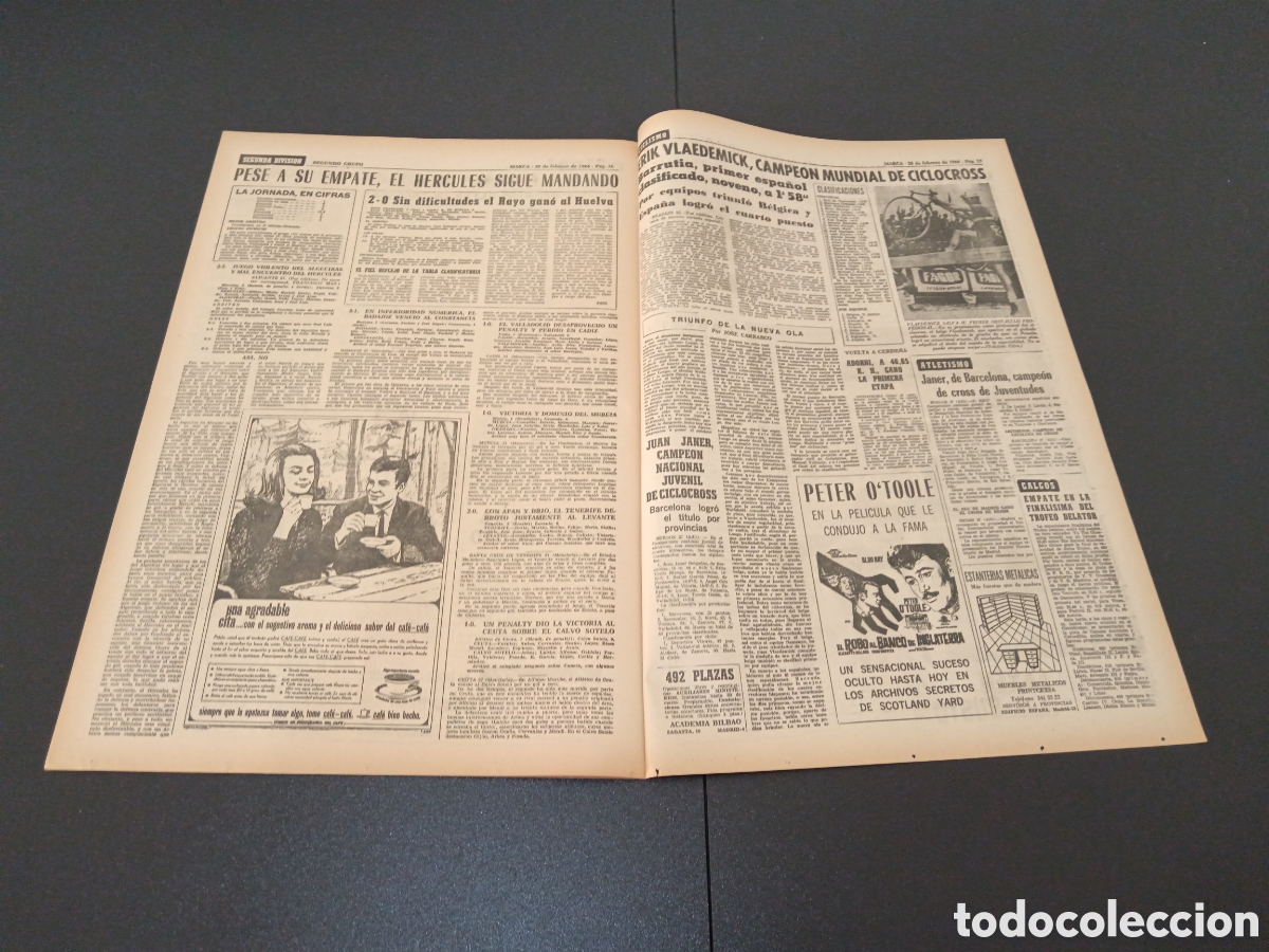 Coleccionismo deportivo: MARCA 28/02/1966 - Foto 6