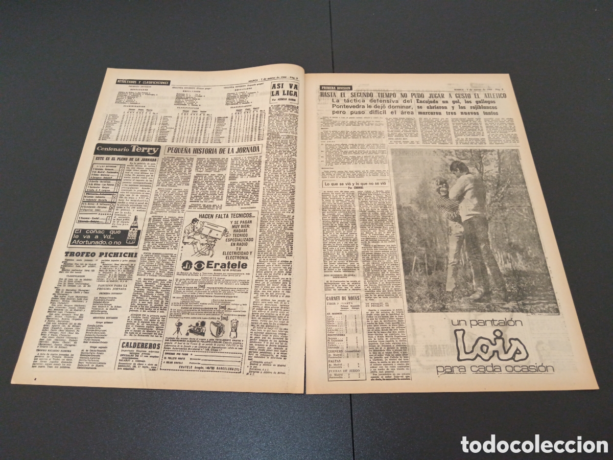 Coleccionismo deportivo: MARCA 07/03/1966 - Foto 2