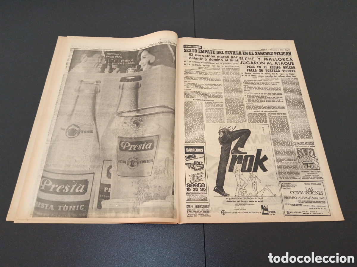 Coleccionismo deportivo: MARCA 07/03/1966 - Foto 4
