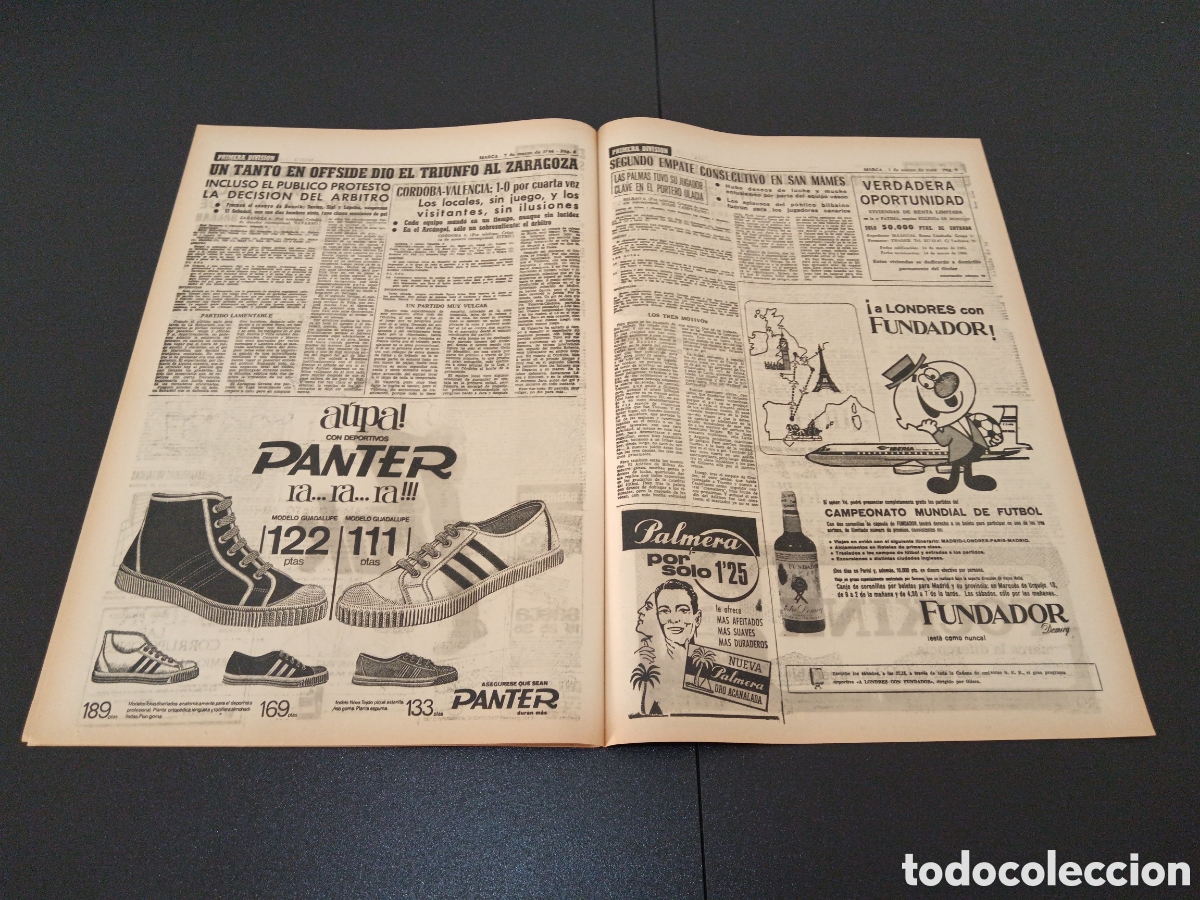Coleccionismo deportivo: MARCA 07/03/1966 - Foto 5