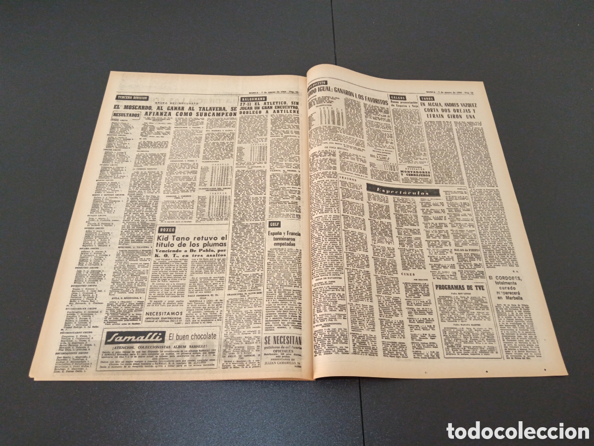 Coleccionismo deportivo: MARCA 07/03/1966 - Foto 7