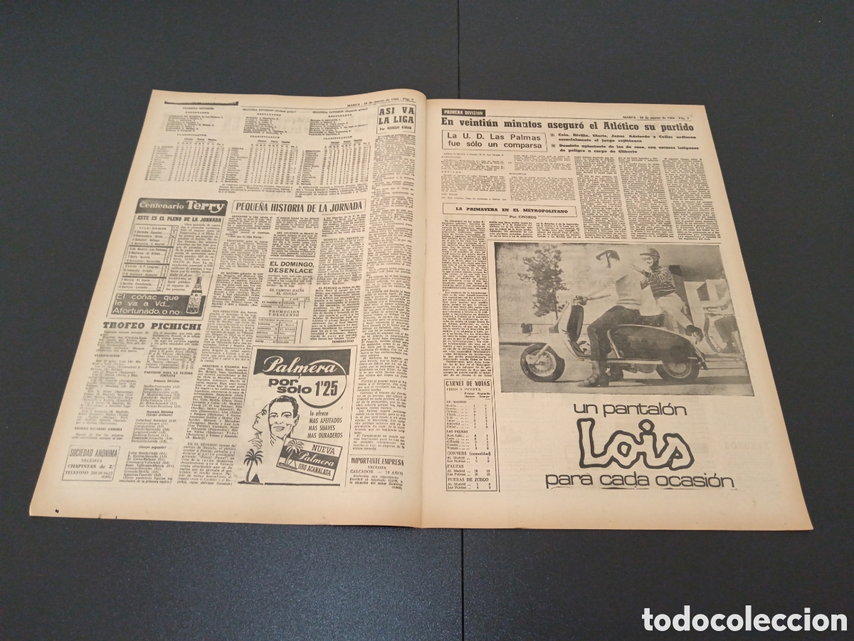 Coleccionismo deportivo: MARCA 28/03/1966 - Foto 2