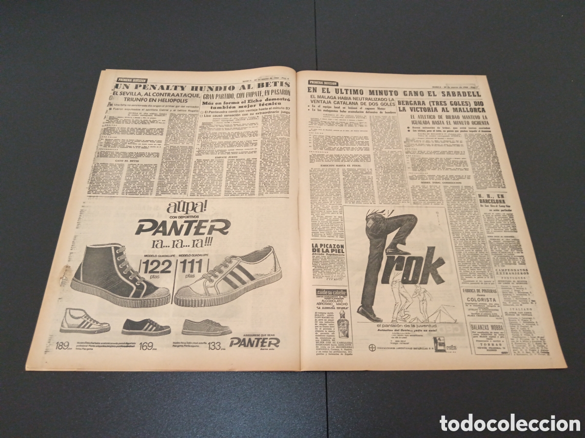 Coleccionismo deportivo: MARCA 28/03/1966 - Foto 4