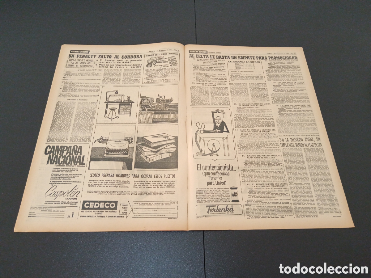 Coleccionismo deportivo: MARCA 28/03/1966 - Foto 5