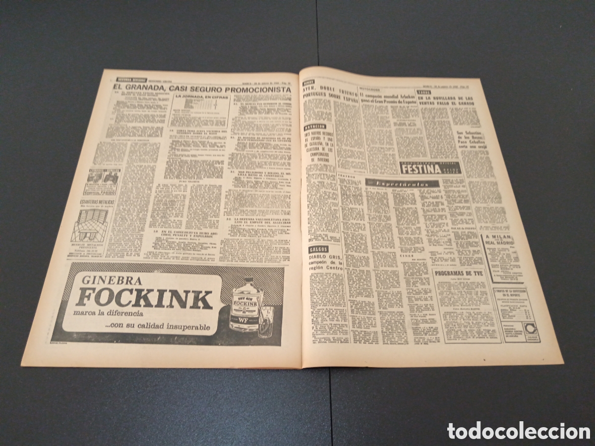 Coleccionismo deportivo: MARCA 28/03/1966 - Foto 6