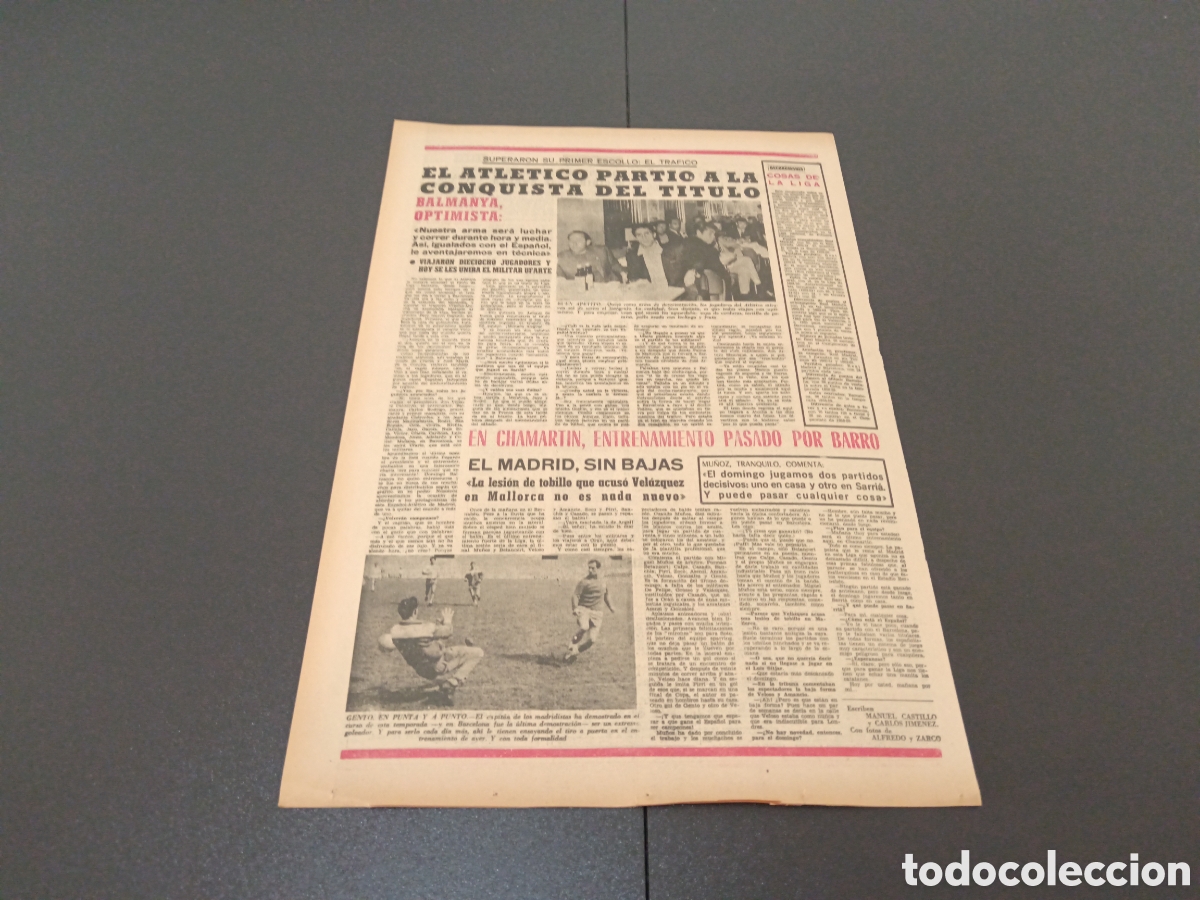 Coleccionismo deportivo: MARCA 01/04/1966 - Foto 4