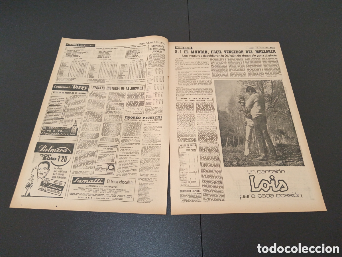 Coleccionismo deportivo: MARCA 04/04/1966 - Foto 2