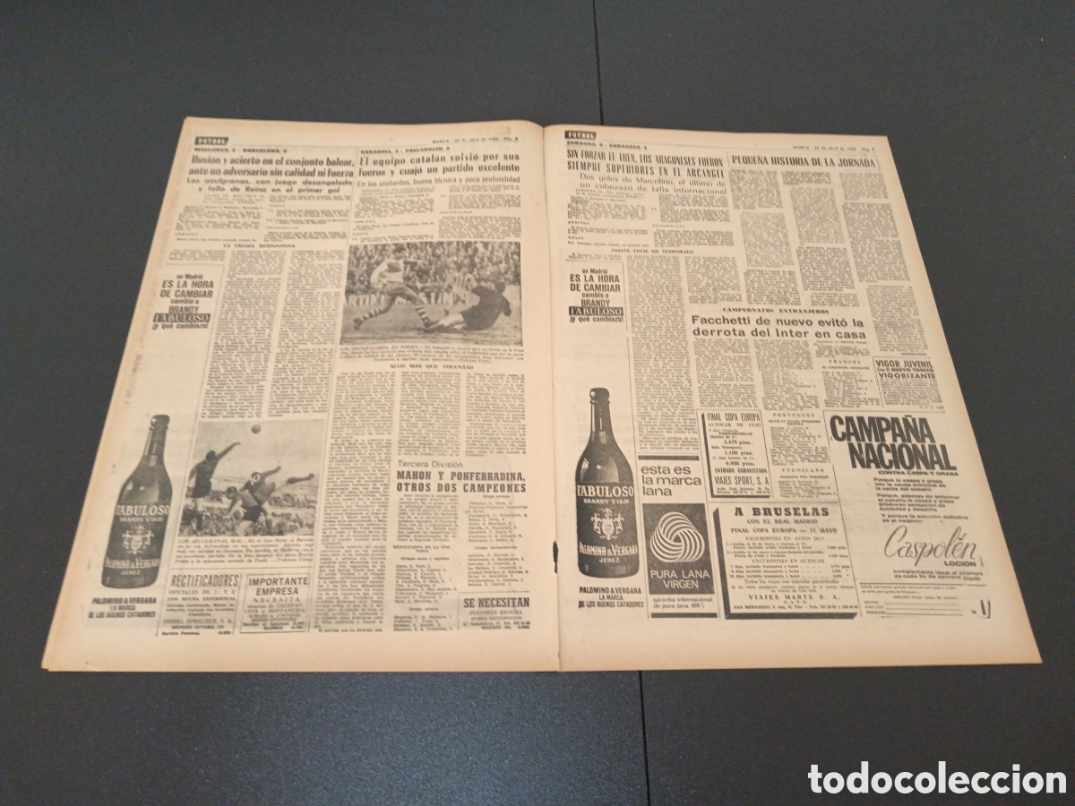 Coleccionismo deportivo: MARCA 25/04/1966 - Foto 4