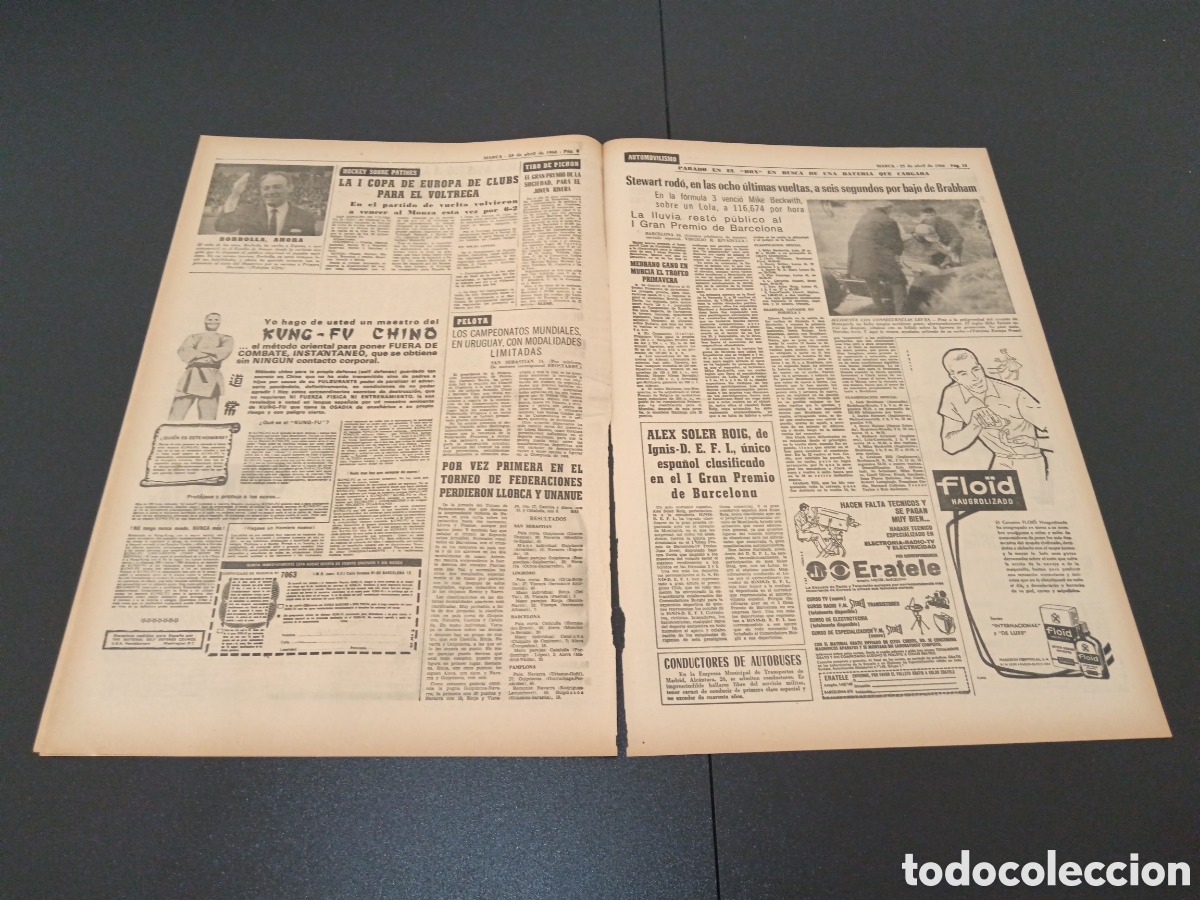 Coleccionismo deportivo: MARCA 25/04/1966 - Foto 5