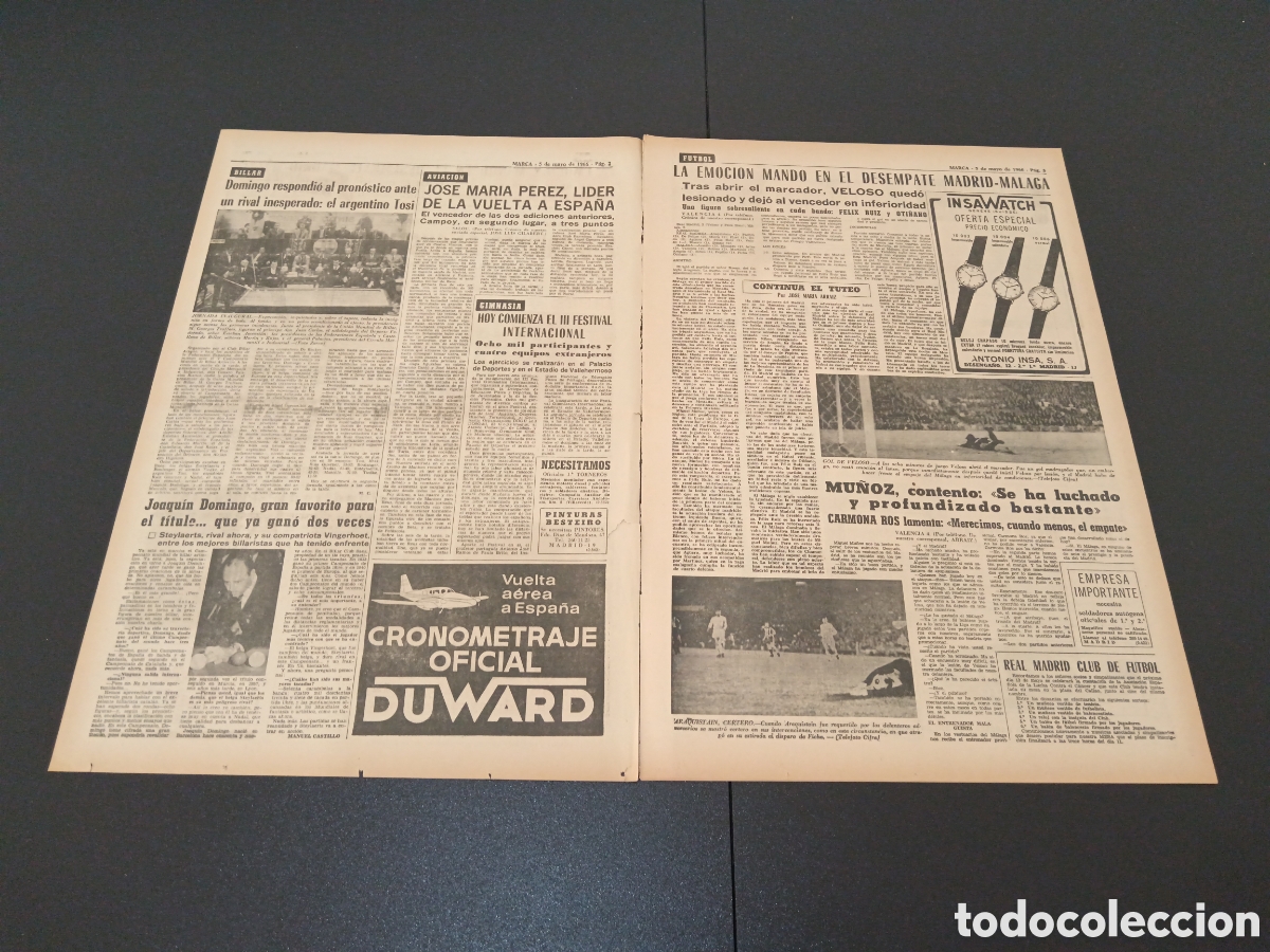 Coleccionismo deportivo: MARCA 05/05/1966 - Foto 2