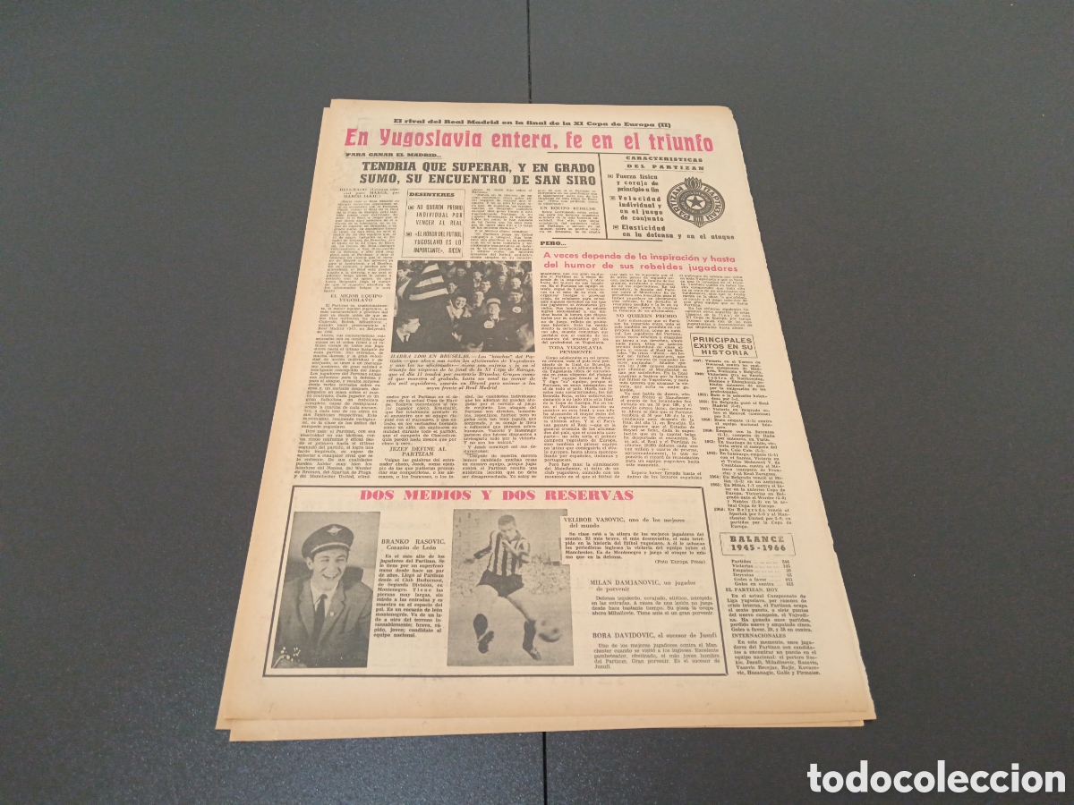 Coleccionismo deportivo: MARCA 05/05/1966 - Foto 5