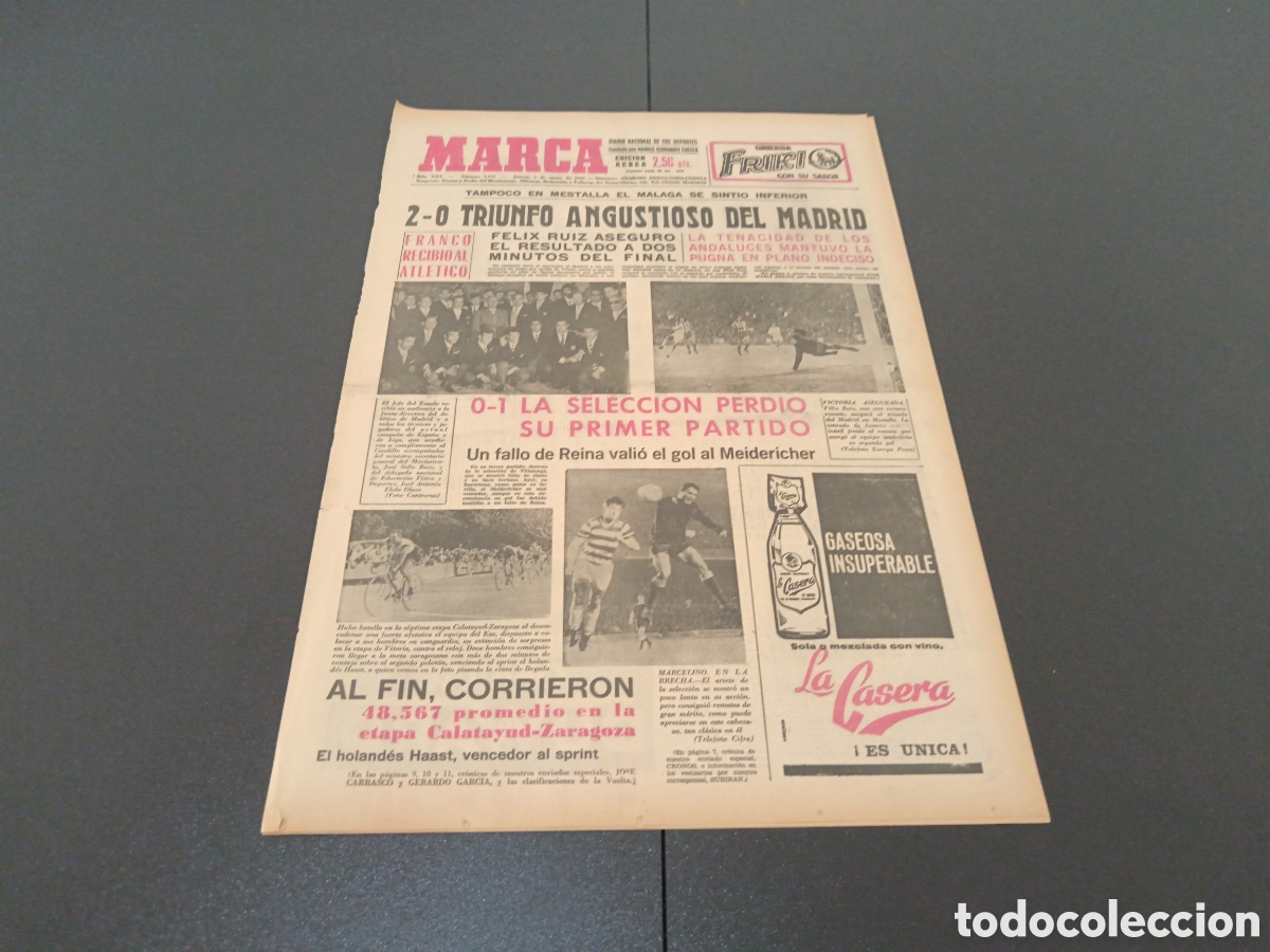 Coleccionismo deportivo: MARCA 05/05/1966 - Foto 1