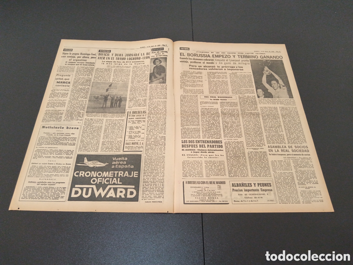 Coleccionismo deportivo: MARCA 06/05/1966 - Foto 2