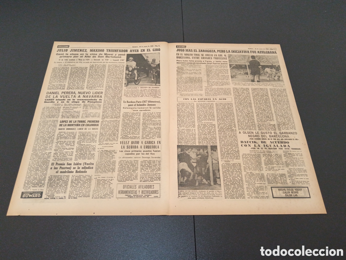 Coleccionismo deportivo: MARCA 20/05/1966 - Foto 2