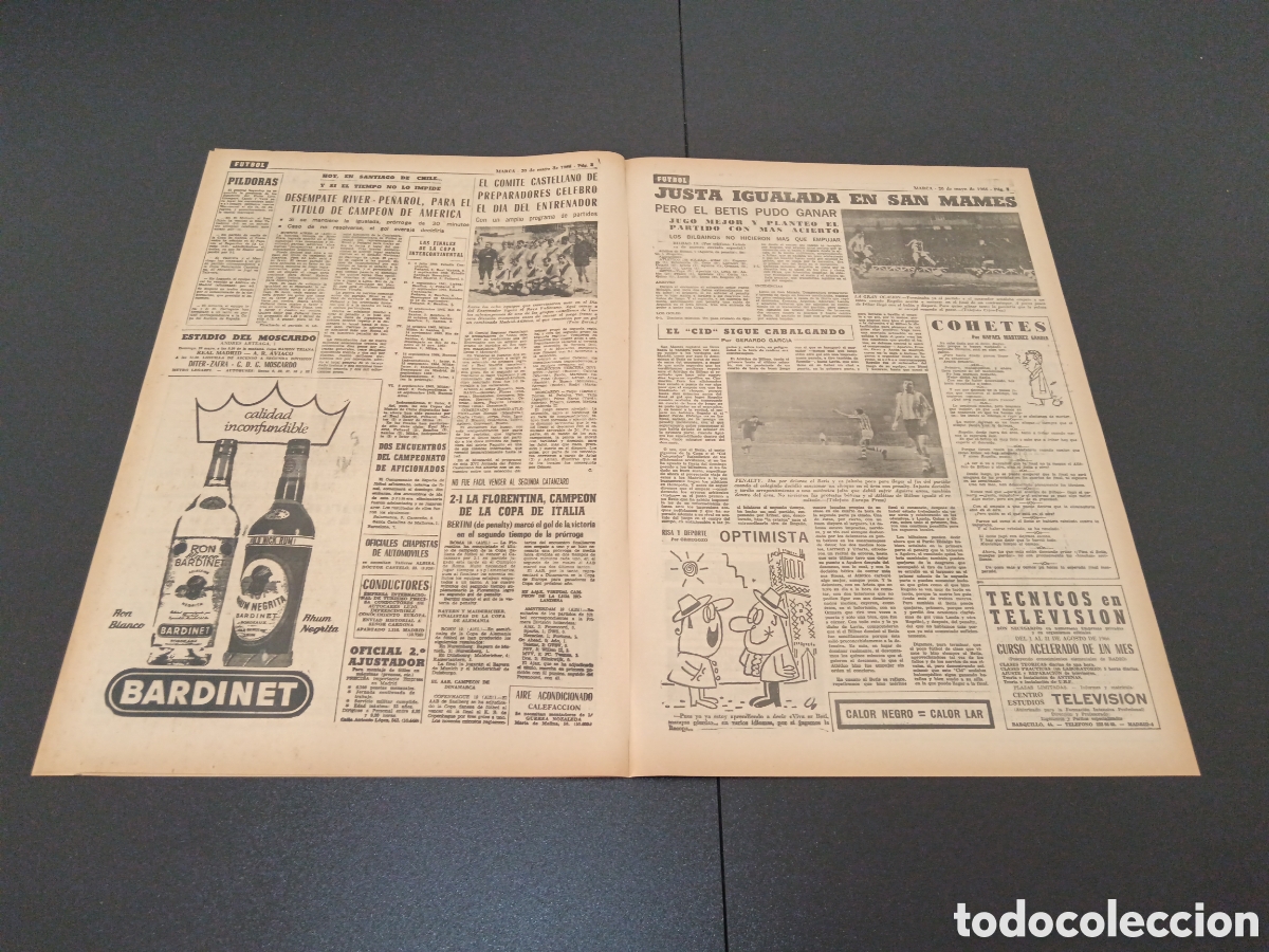 Coleccionismo deportivo: MARCA 20/05/1966 - Foto 3