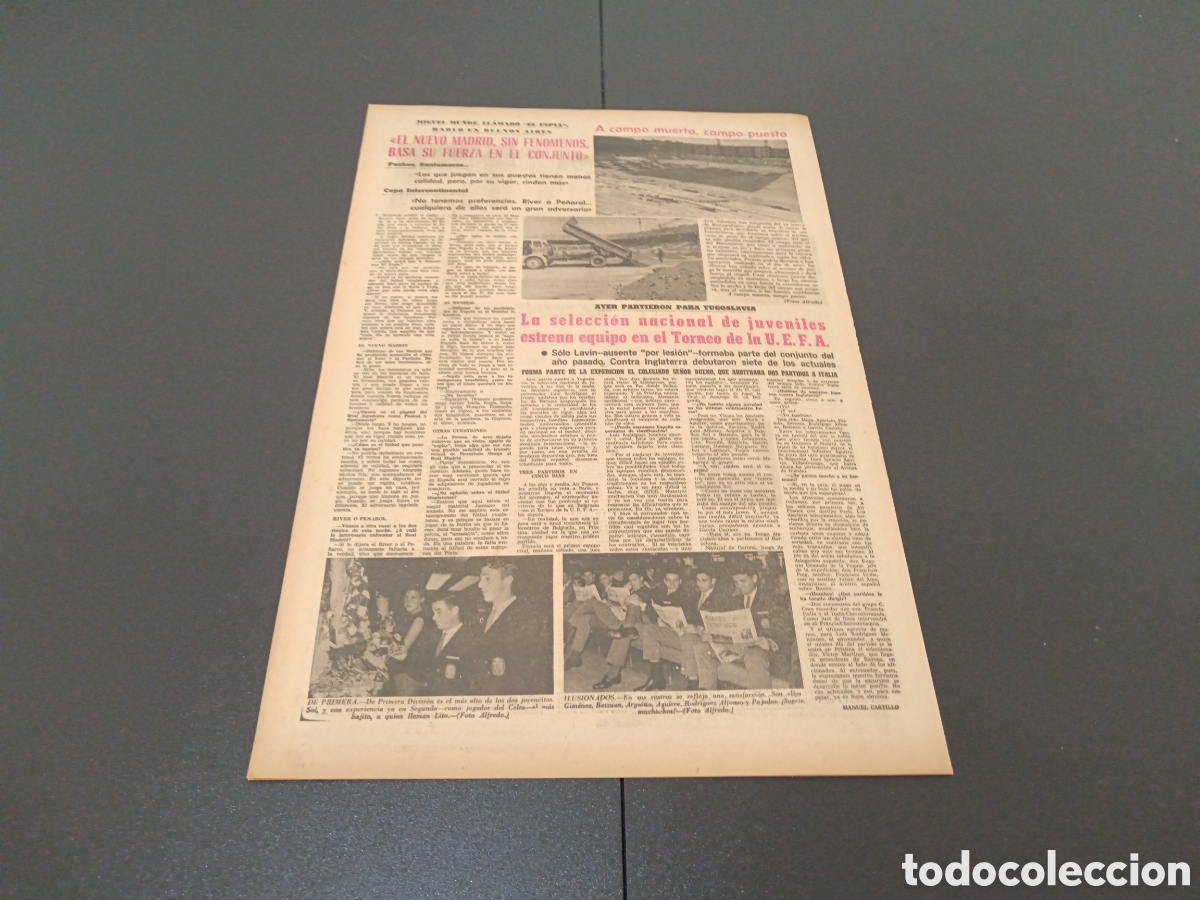 Coleccionismo deportivo: MARCA 20/05/1966 - Foto 5