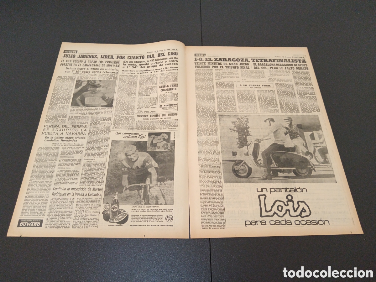 Coleccionismo deportivo: MARCA 23/05/1966 - Foto 2