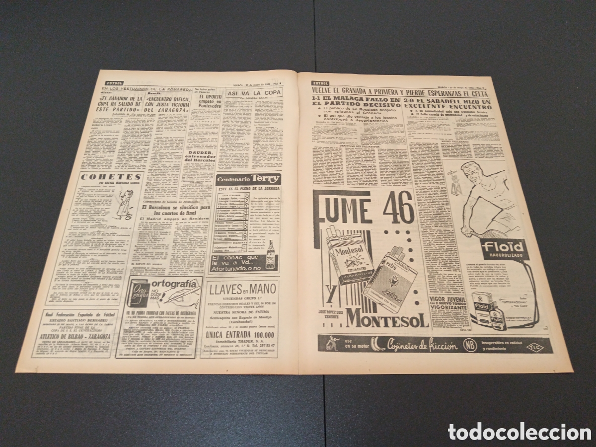Coleccionismo deportivo: MARCA 23/05/1966 - Foto 3