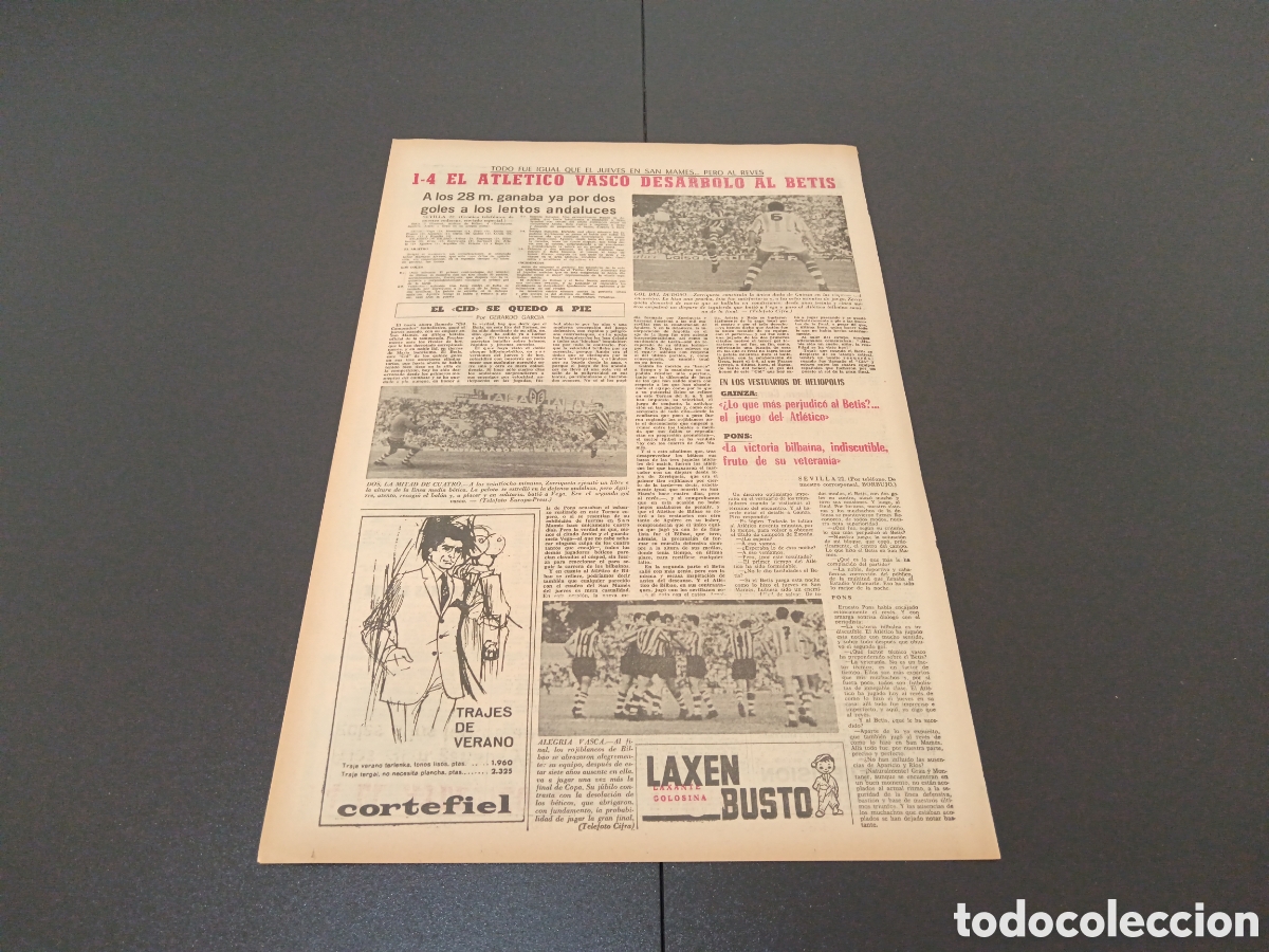 Coleccionismo deportivo: MARCA 23/05/1966 - Foto 5
