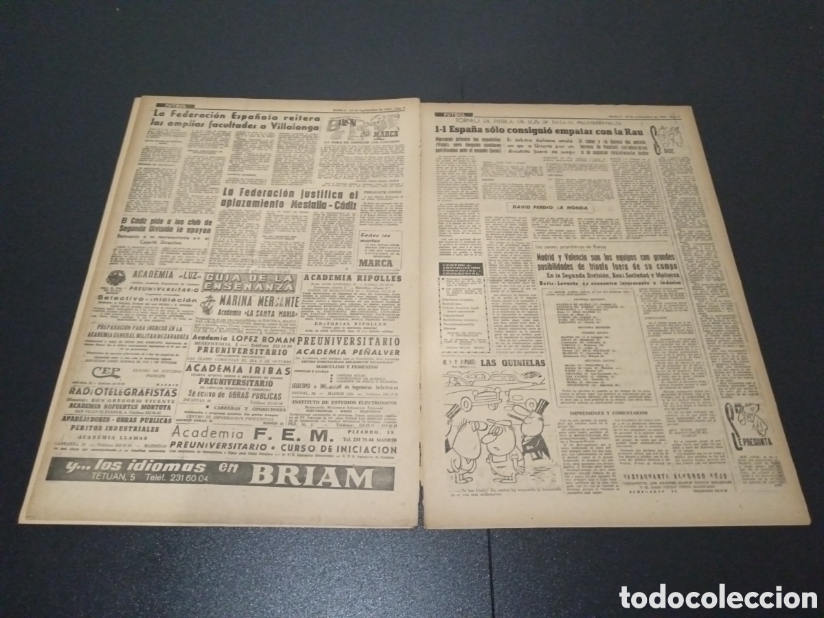 Coleccionismo deportivo: MARCA 19/09/1963 - Foto 3