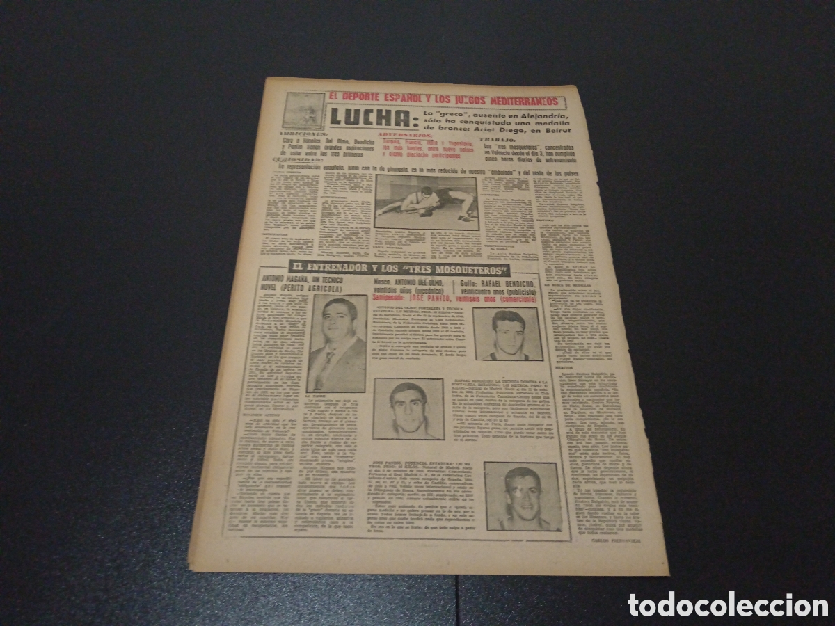 Coleccionismo deportivo: MARCA 19/09/1963 - Foto 5
