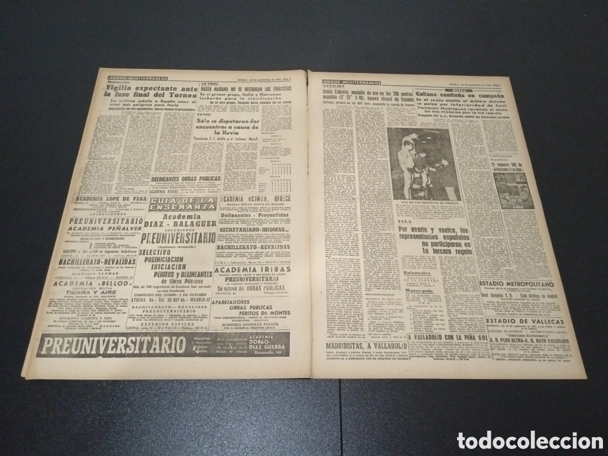 Coleccionismo deportivo: MARCA 26/09/1963 - Foto 3